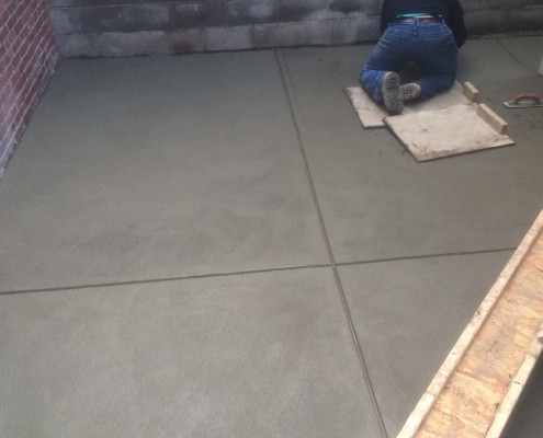 Finishing back concrete patio Philadelphia Finishing back concrete patio Philadelphia