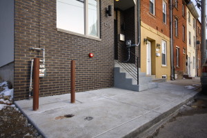 Brick and concrete work done by M&C Contractors in Philadelphia