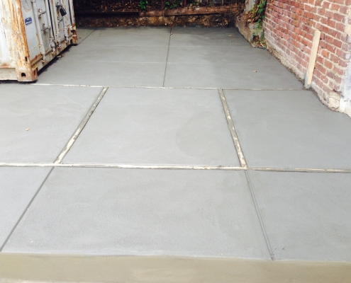 Custom Concrete Patio in Philadelphia Custom Concrete Patio in Philadelphia
